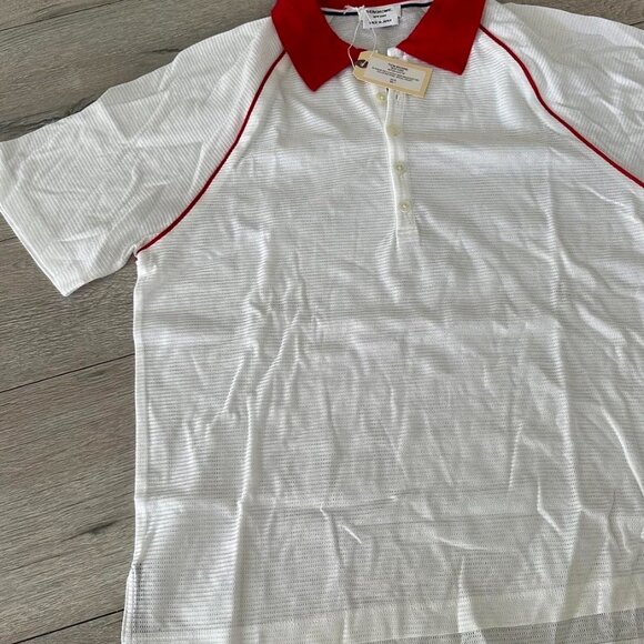Thom Browne Men's White and Red Polo-shirts - Picture 3 of 3
